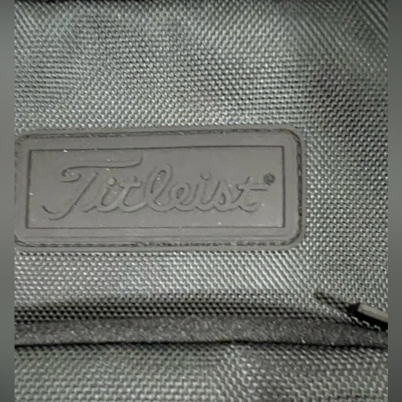 Titleist Sack Pack Bag  Black /Gray Drawstring Bag - Picture 5 of 13